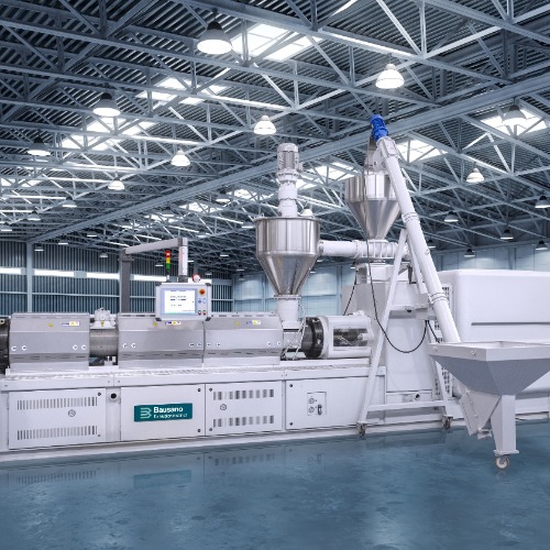 plastic recycling extruders