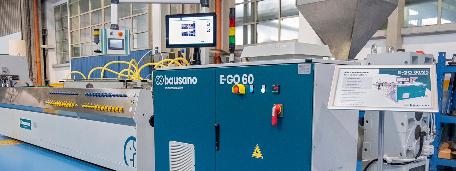 single screw extruders E-GO