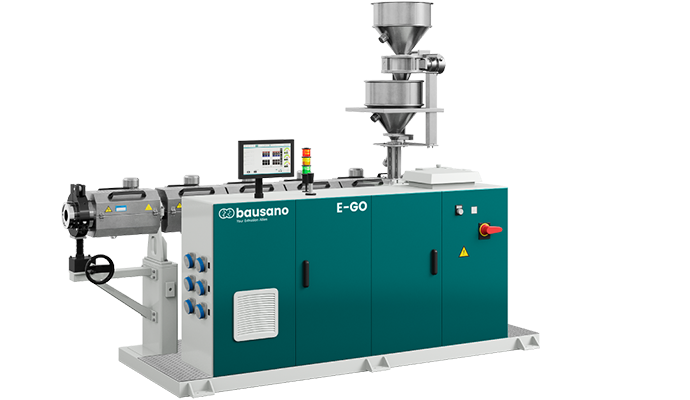 single screw extruders e-go for pipe