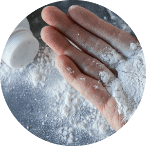 talc powder